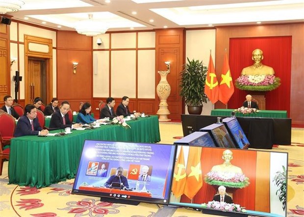 Vietnam prioritises developing ties with Mozambique Party chief